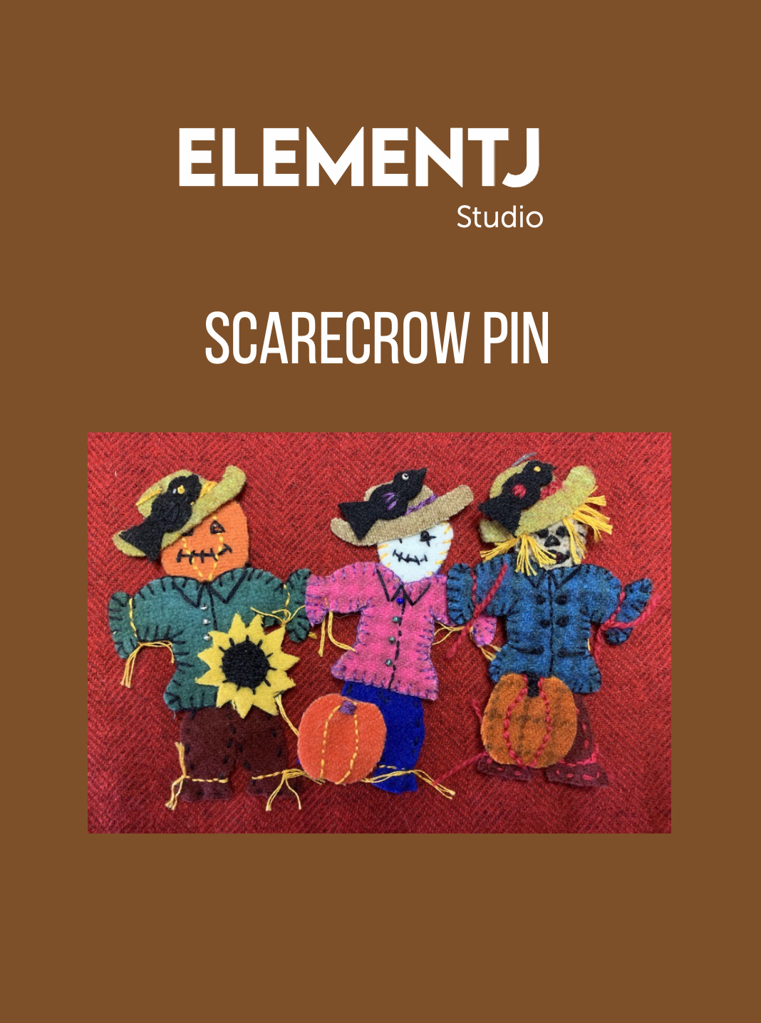 Scarecrow Pin - PDF Download