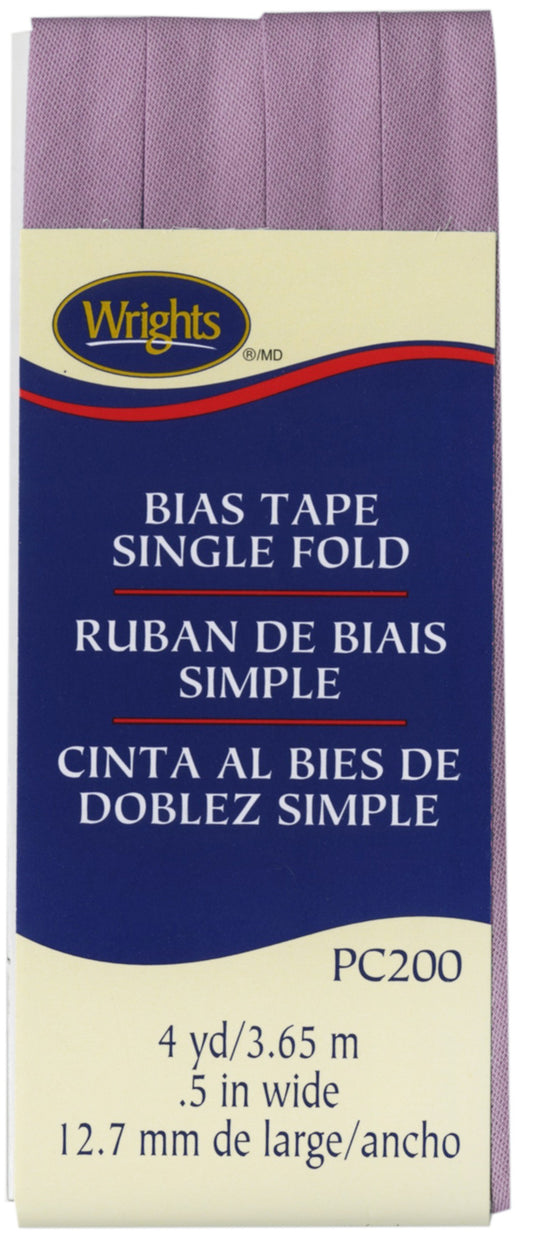 Narrow Single Fold Bias Tape LAVENDAR