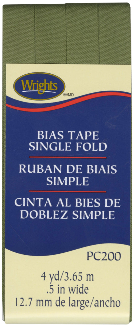 Narrow Single Fold Bias Tape LEAF
