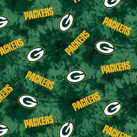 NFL Football Green Bay Packers Flannel Print