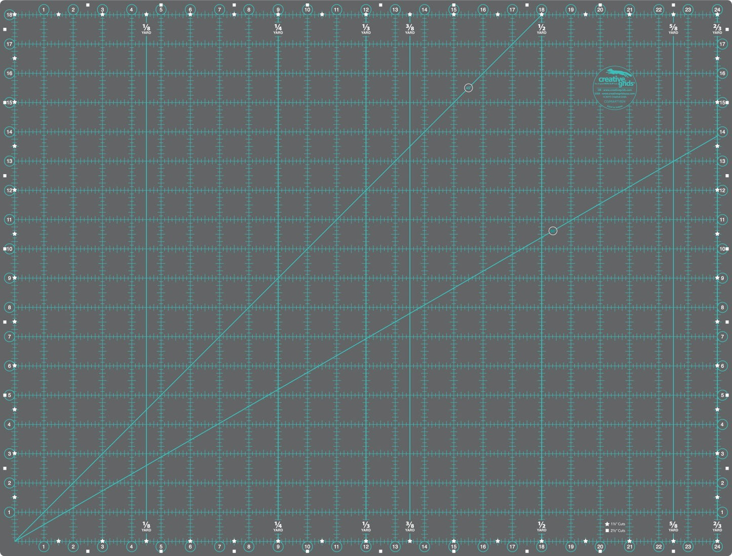 Creative Grids Cutting Mat 18in x 24in