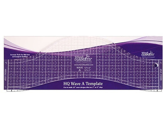 HQ Wave A Template 12 inch