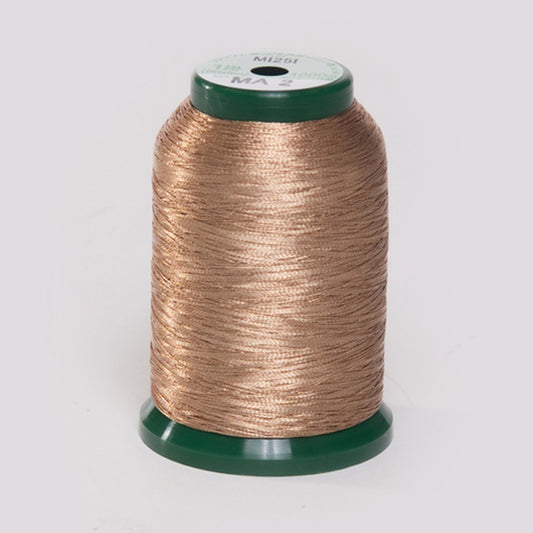 KingStar Metallic Embroidery Thread - Copper