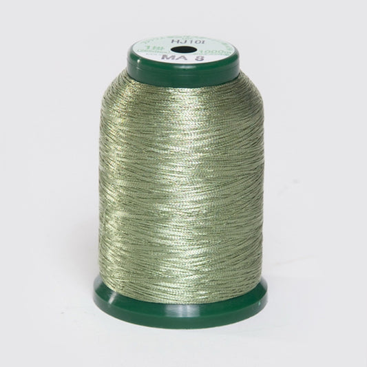 KingStar Metallic Embroidery Thread - Pale Green