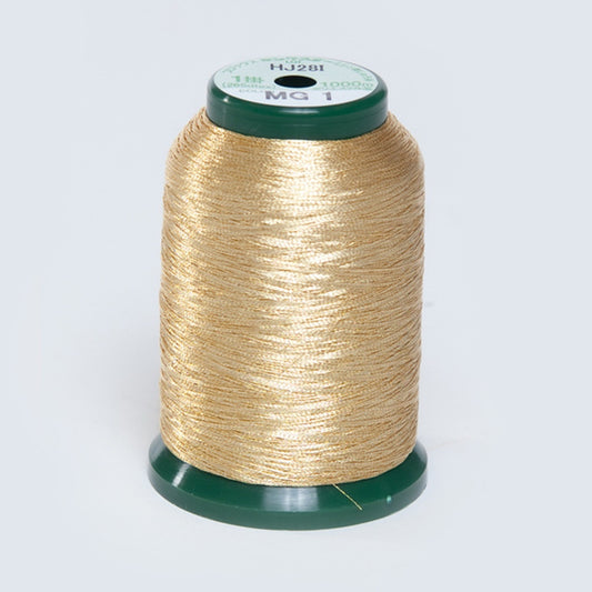 KingStar Metallic Embroidery Thread - Gold 1