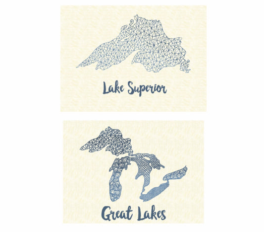 Lake Superior/Great Lakes 6" Panel Bundle
