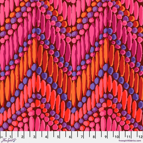 Kaffe Fassett Collective Beaded Curtain - Red - PWGP191.RED