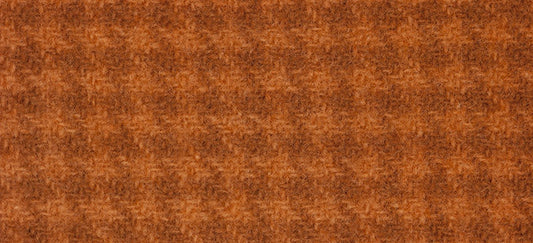 Hand Dyed Wool - Houndstooth Sweet Potato