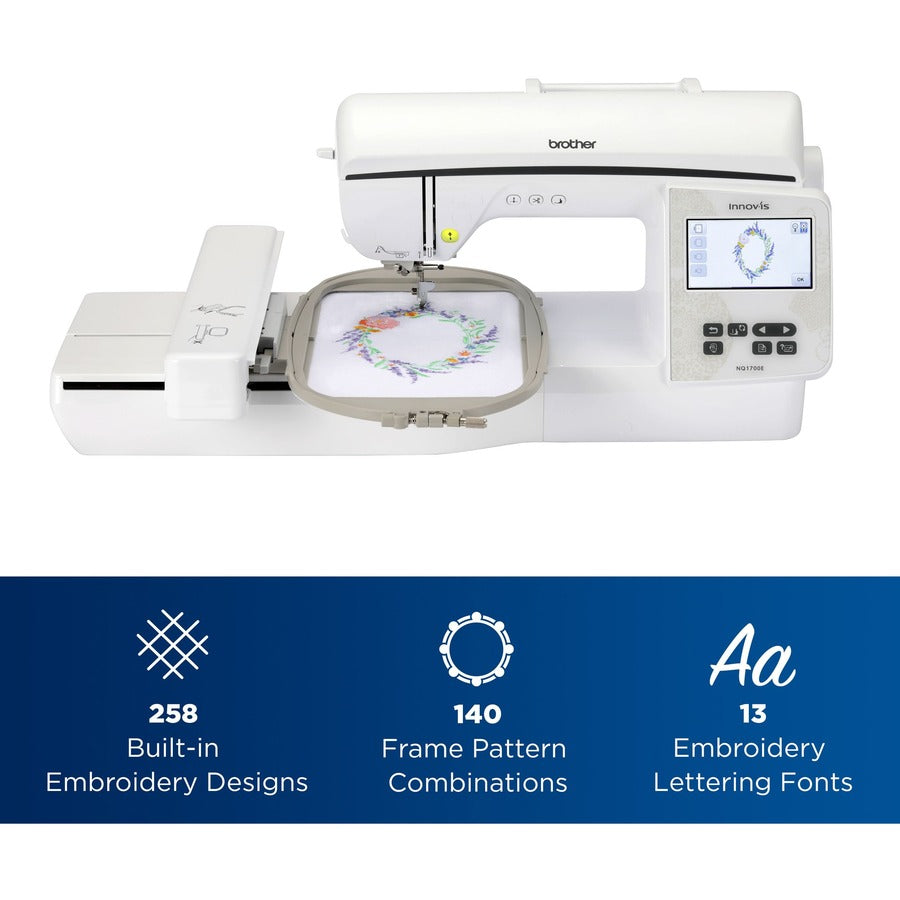 Brother Innov-ís NQ1700E Embroidery Machine with 6" x 10" Embroidery Area