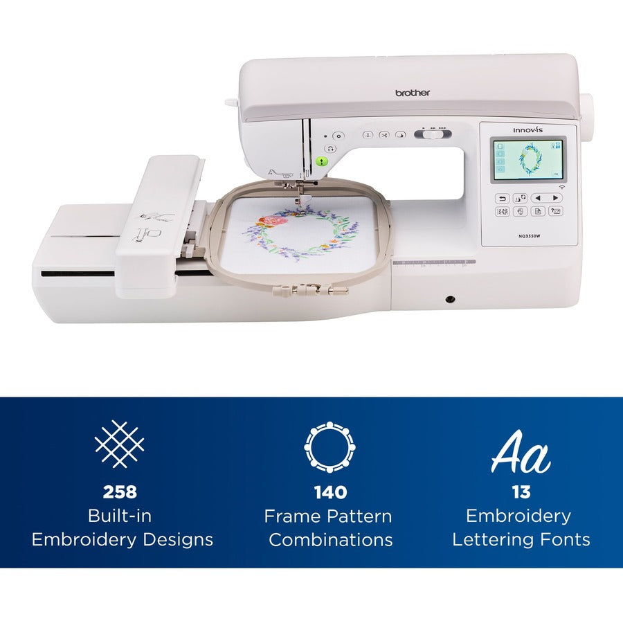 Brother Innov-ís NQ3550W Sewing and Embroidery Machine with Wireless Compatibility