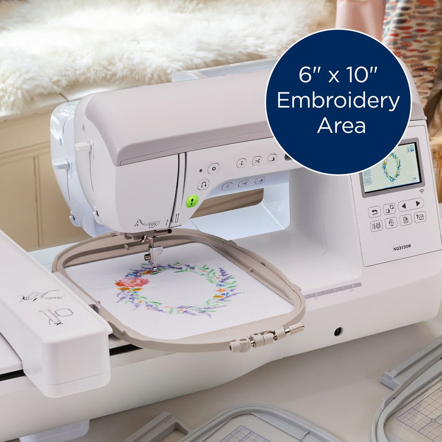 Brother Innov-ís NQ3550W Sewing and Embroidery Machine with Wireless Compatibility