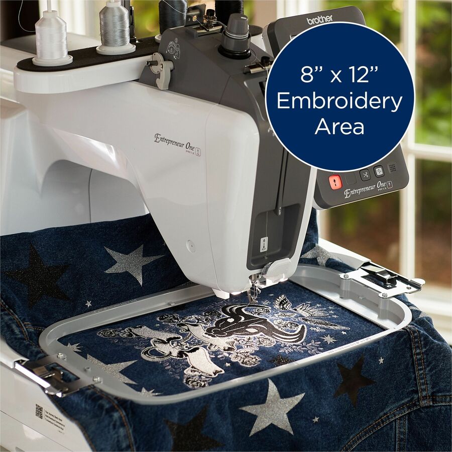 Brother Entrepreneur One PR1X Single-Needle Embroidery Machine