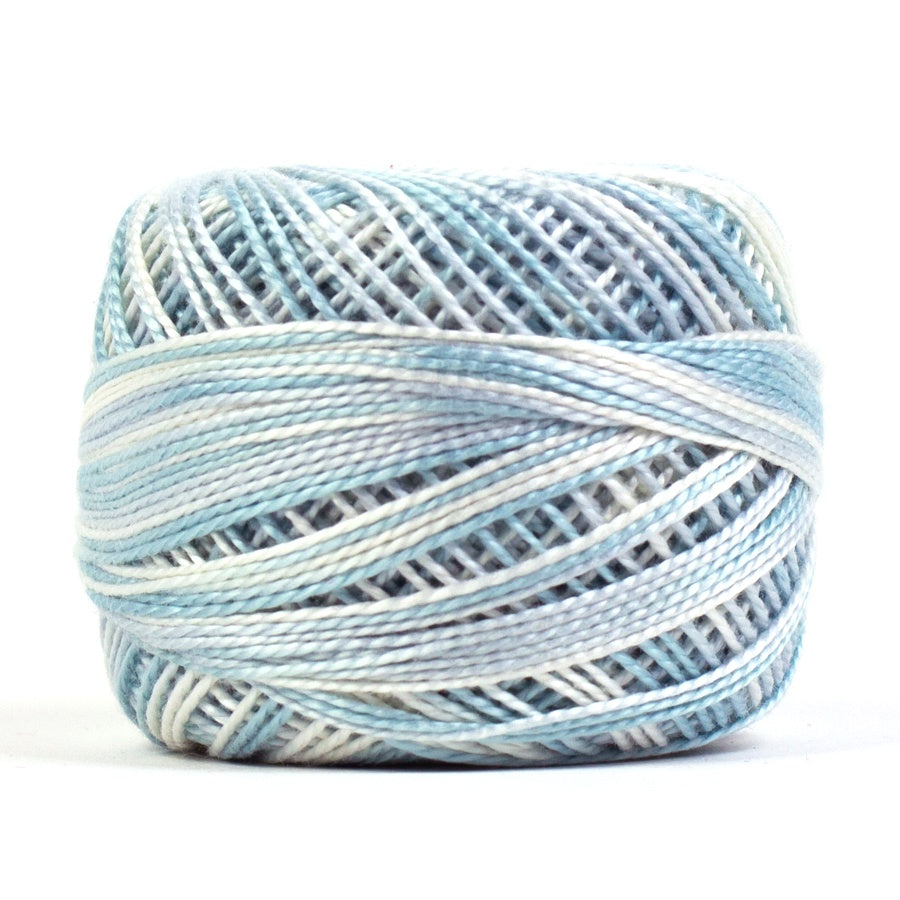 Eleganza Variegated Perle Cotton #8 -  EL5GM-1069 Aqua Marine