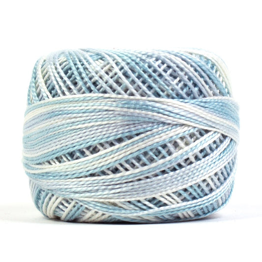 Eleganza Variegated Perle Cotton #8 -  EL5GM-1069 Aqua Marine