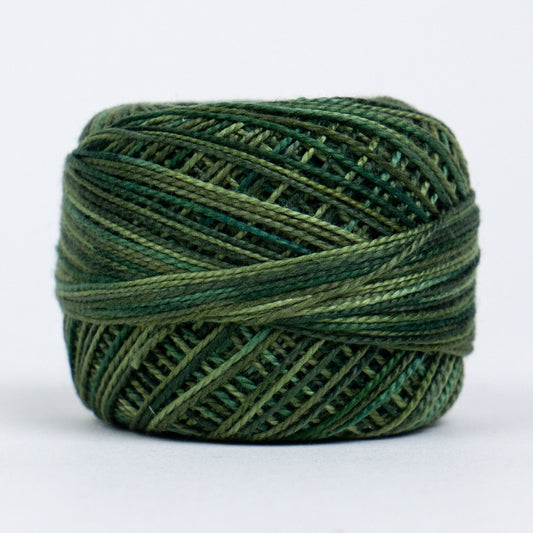 Eleganza Variegated Perle Cotton #8 -  EL5GM-1008 Dark Pine