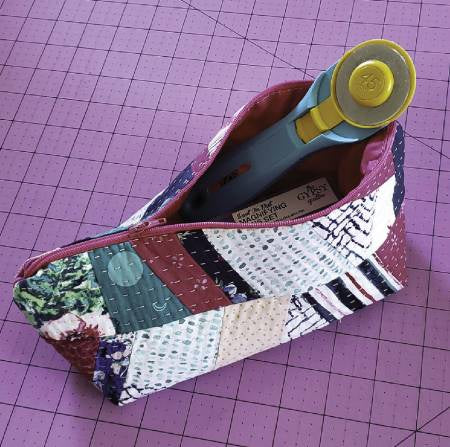 Scrap Tape Zip Pouch