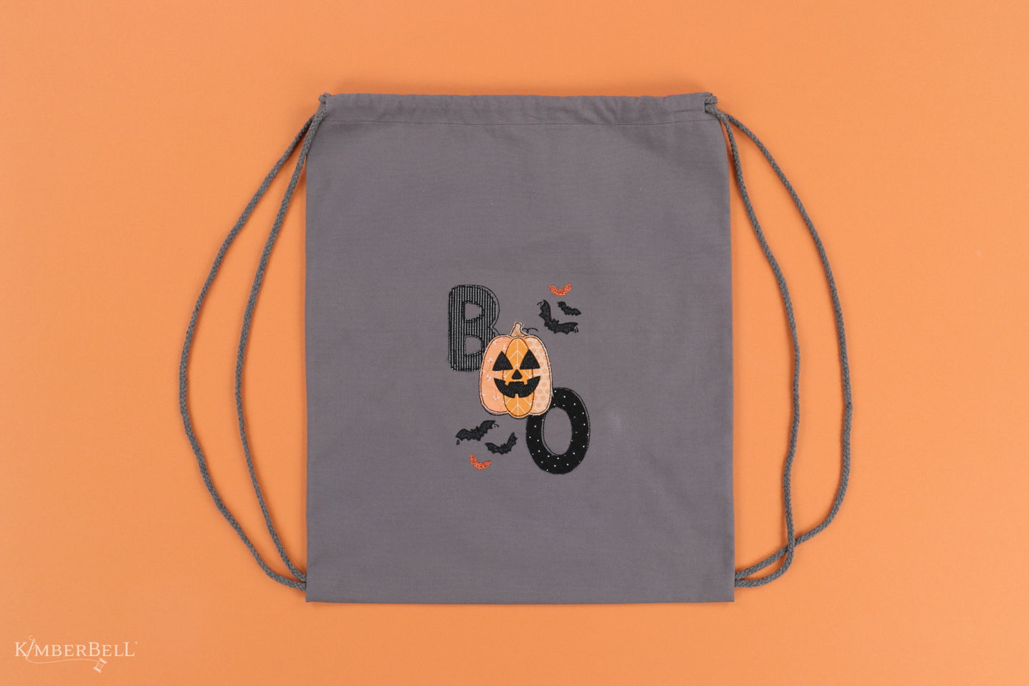 September 2024 Kimberbell Embroidery Club - Fab Boo Lous Canvas Backpack