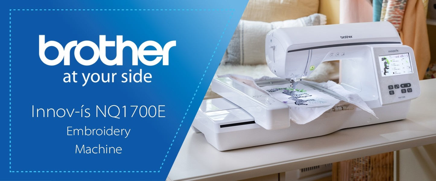 Brother Innov-ís NQ1700E Embroidery Machine with 6" x 10" Embroidery Area