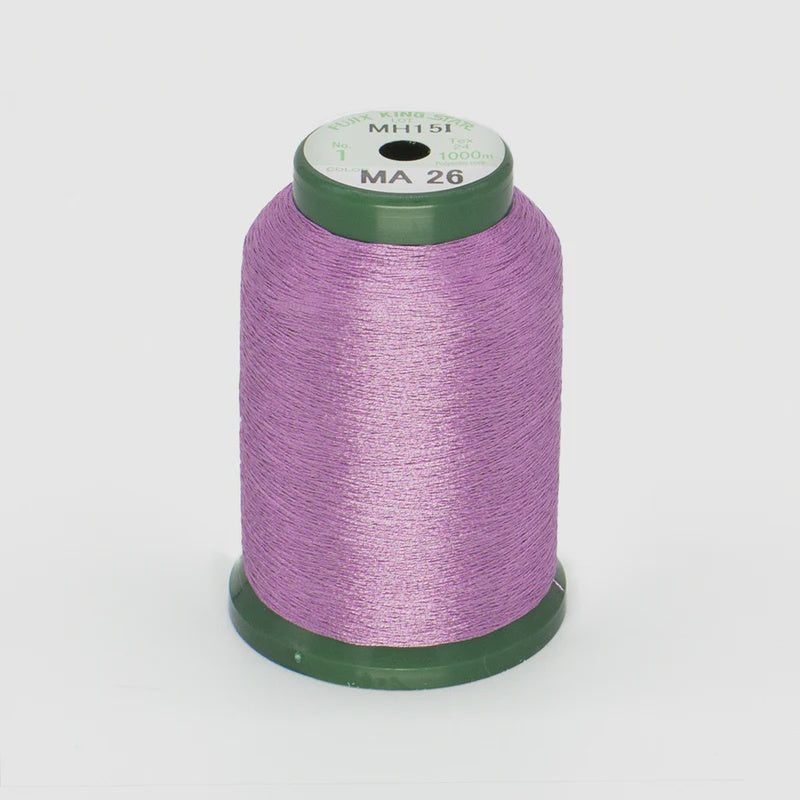 KingStar Metallic Embroidery Thread - Light Purple