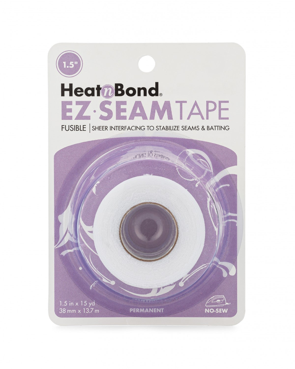 HeatnBond EZ-Steam Iron-On Fusible Sheer Batting & Seam Tape