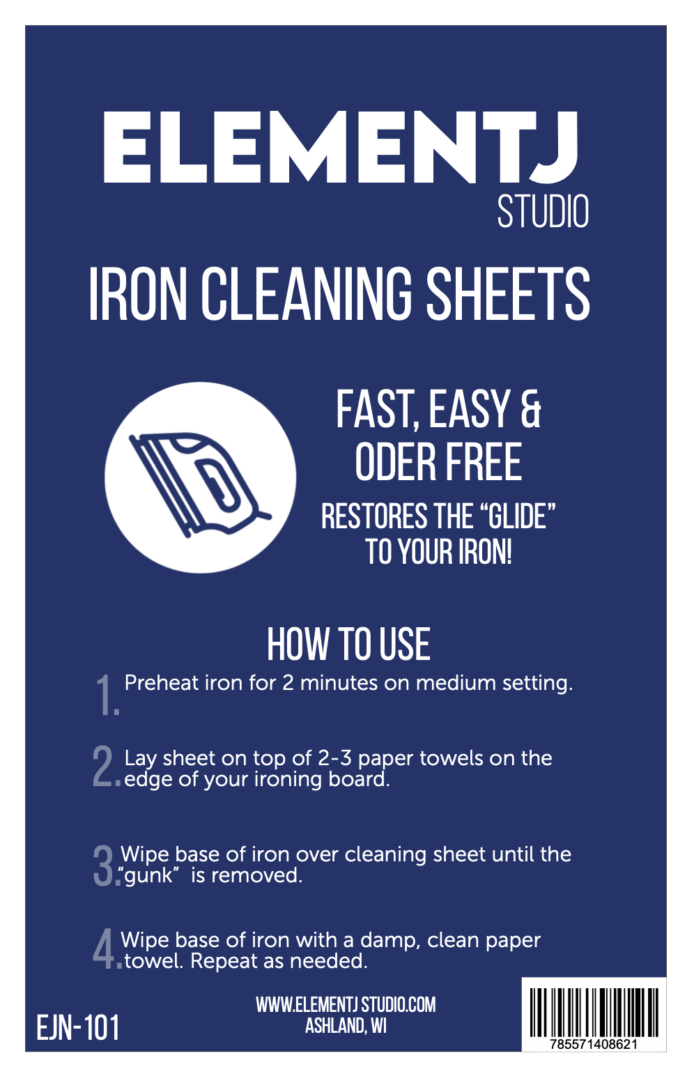 Iron Cleaning Cloths