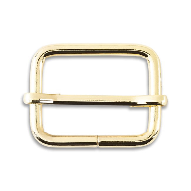 3/4” Slider Buckle  -Gold (Set of 2)