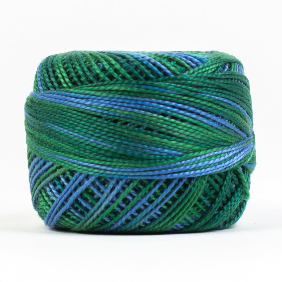 Eleganza Variegated Perle Cotton #8 -  EL5GM-1084 Ocean