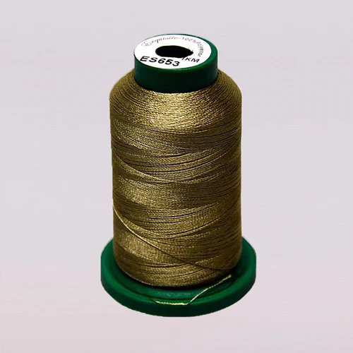 Exquisite Poly 1000m Spool -  ES653  653 Reed Green