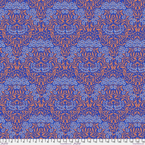 Michaelmas Daisy - Cobalt || Kaffe x Morris & Co. - PWKW007.COBALT