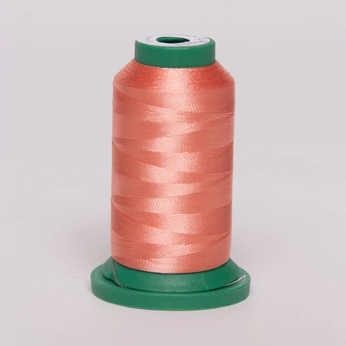 Exquisite Poly 1000m Spool -  ES505  505 Gingham Peach