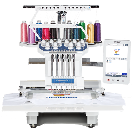 Brother PR1055X 10-Needle Embroidery Machine