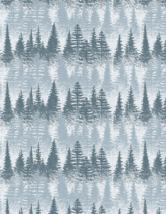 Tree Stripe Blue/White - 59028 144