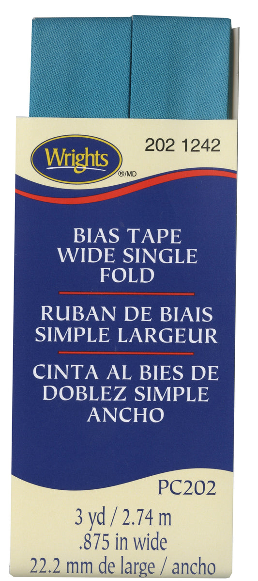 Wide Single Fold Bias Tape MEDITERRA