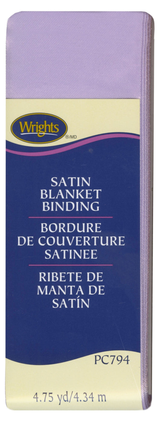 Satin Blanket Binding Lavender