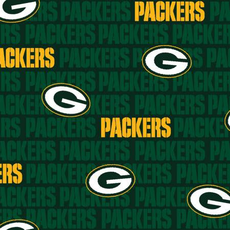 NFL Football Green Bay Packers Cotton Print