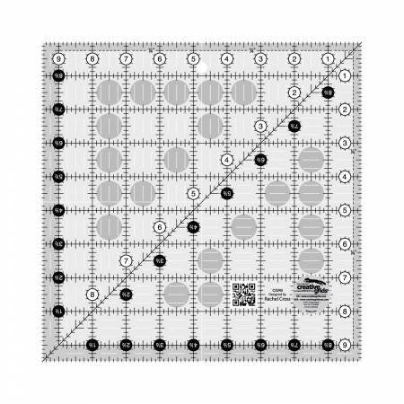 Creative Grids Quilt Ruler 9 1/2in Square