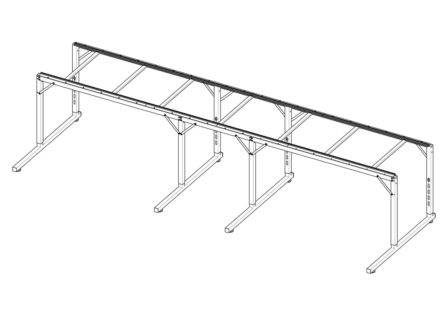 HQ Loft Frame 2-Foot Extension