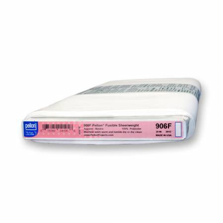 Fusible Sheerweight Interfacing  White  906F