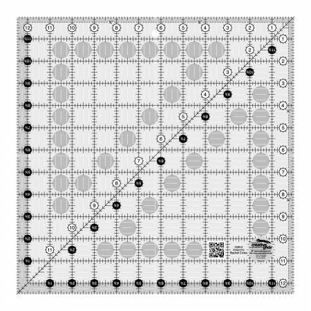 Creative Grids Quilt Ruler 12 1/2in Square