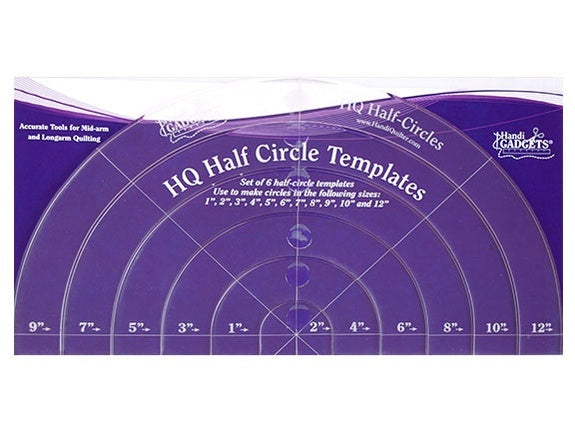 HQ Half Circle Templates (set)