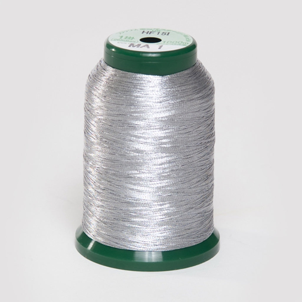 KingStar Metallic Embroidery Thread - Aluminum