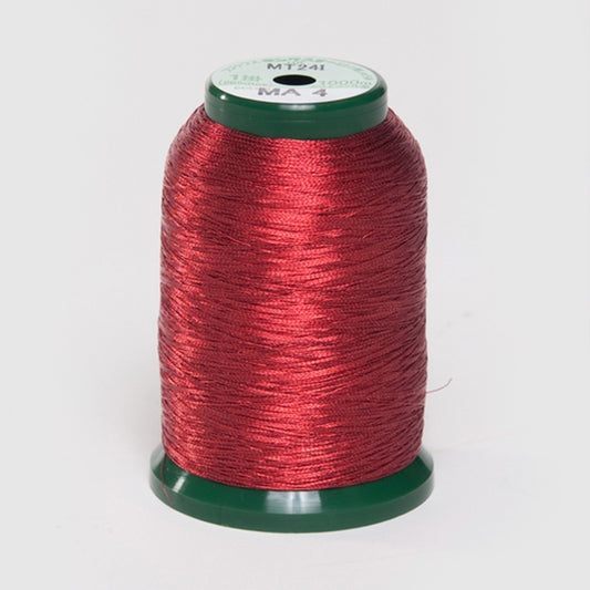 KingStar Metallic Embroidery Thread - Red