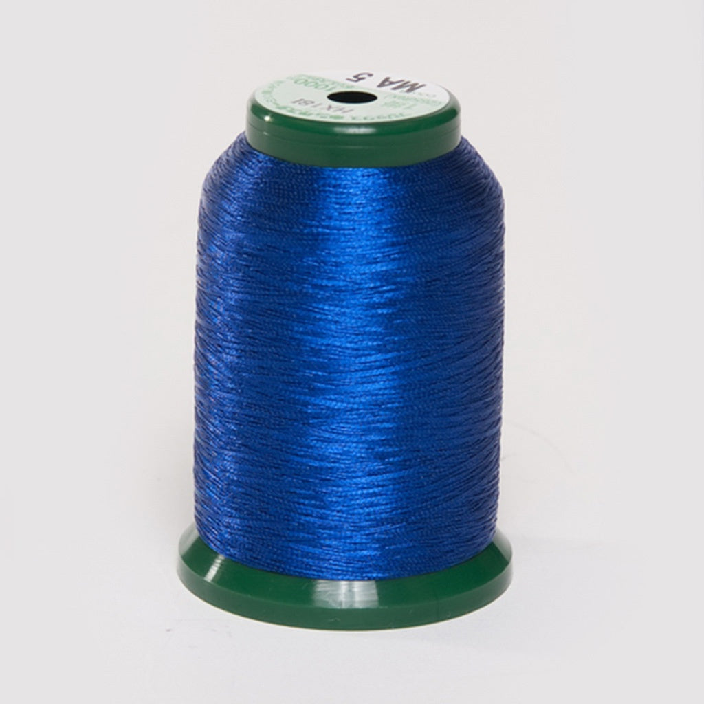 KingStar Metallic Embroidery Thread - Dark Blue