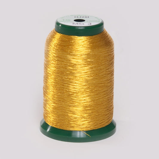 KingStar Metallic Embroidery Thread - Gold 3
