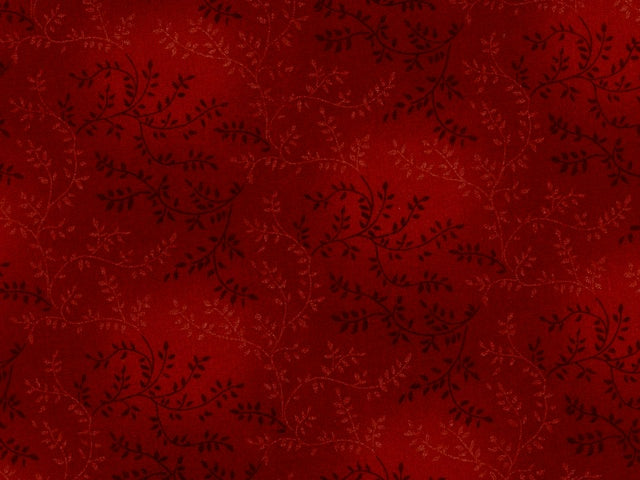 Backing Elements - Tonal Vines - Red