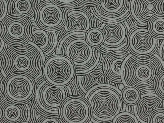 Backing Elements  Circles in Circles Grey