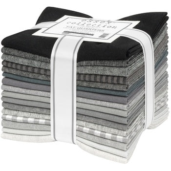 Essex Linen Fat Quarter Bundle - Cool Neutrals