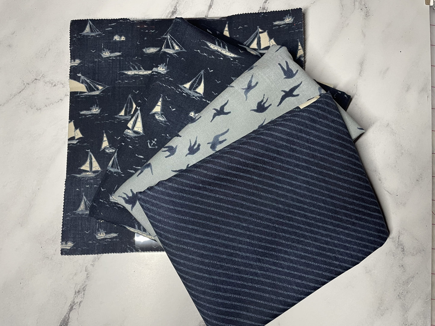 Choose Your Quilt Adventure 10" Square Kit - Nautical