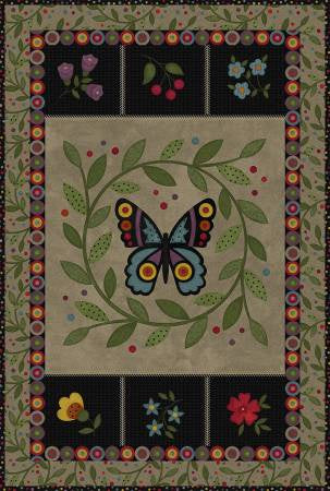 Bonnnie's Butterflies Flannel Quilt Kit