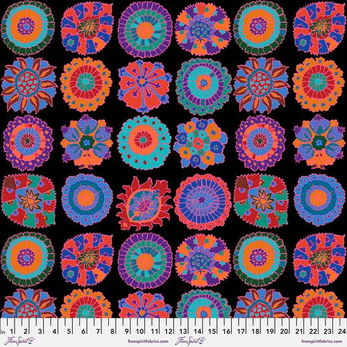 Kaffe Fassett Collective Carpet Cookies - Black - PWGP192.BLACK